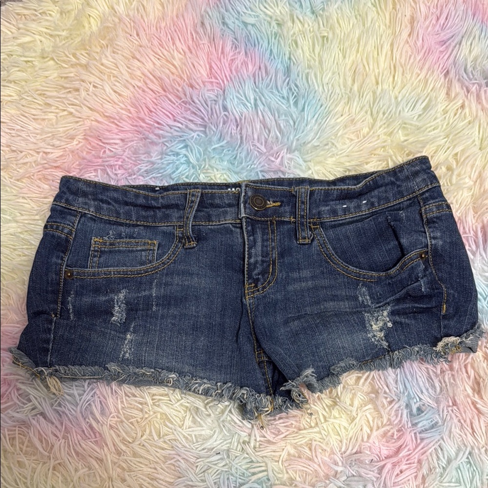 Denim Short Shorts